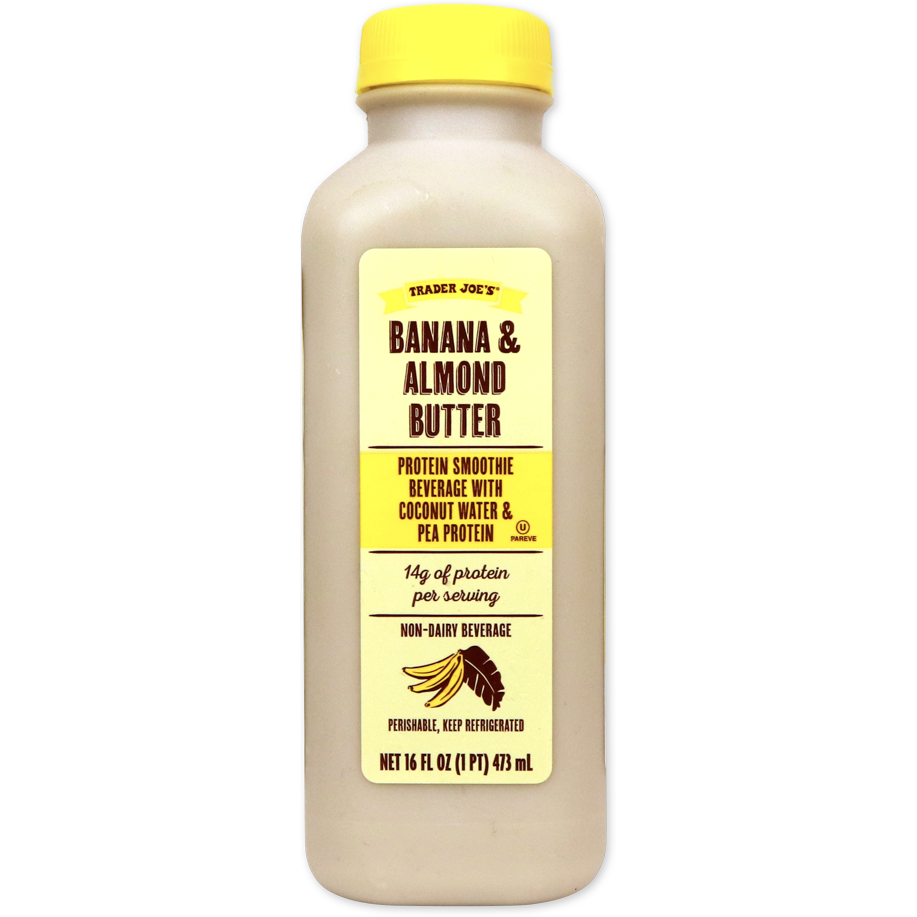 Banana & Almond Butter Protein Smoothie