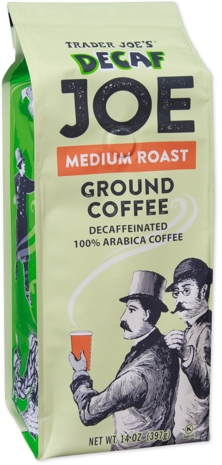 Decaf Joe молотый кофе средней обжарки