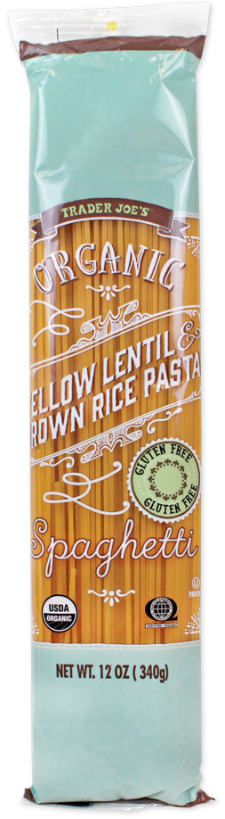 Organic Yellow Lentil & Brown Rice Spaghetti