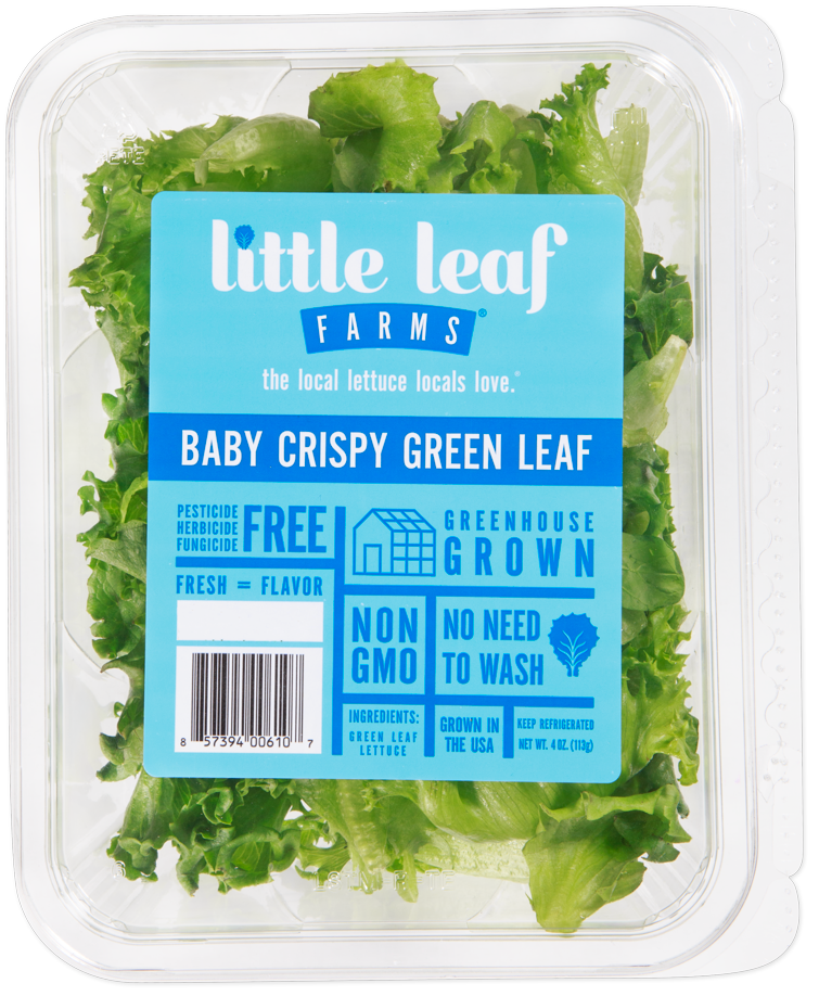 Little Leaf Farms Baby Crispy Green Leaf