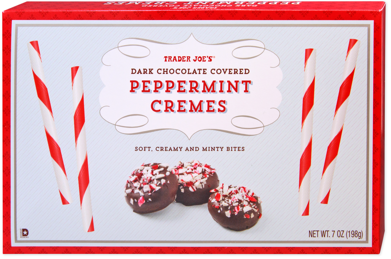 Dark Chocolate Covered Peppermint Cremes